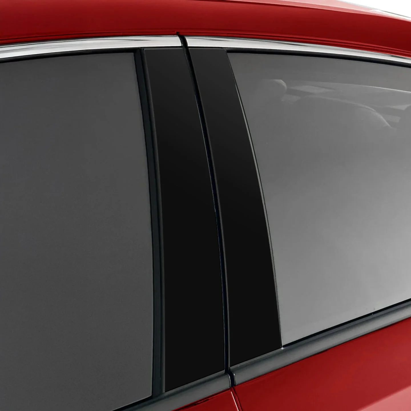 6in1 Schwarze schutzfolie für B-C-Säule - Audi A4 B8 Avant (2007-2011) - Image 2