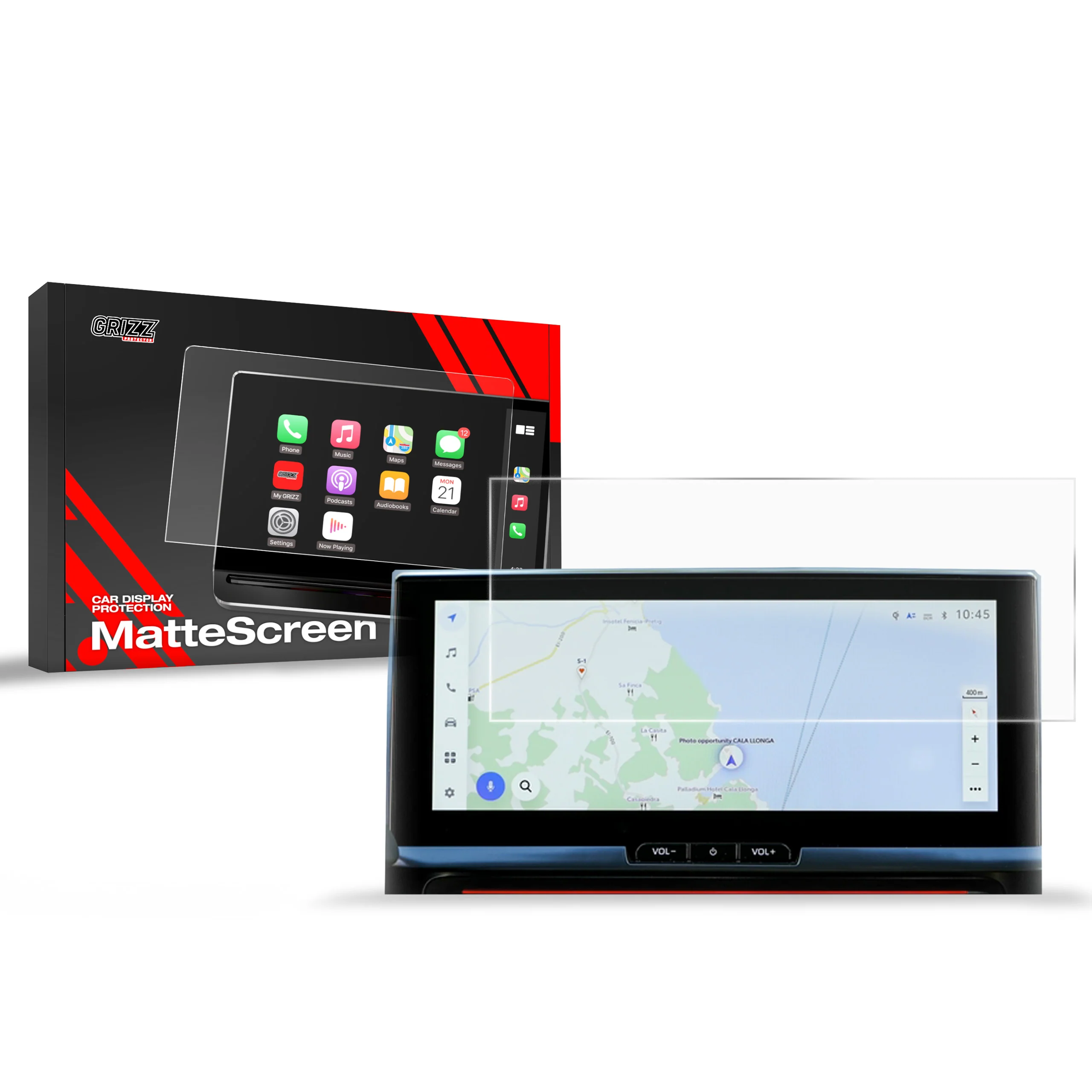 Displayschutzfolie für Toyota C-HR 12,3" (2024-2025) Anti-Fingerprint, Matt - Image 35