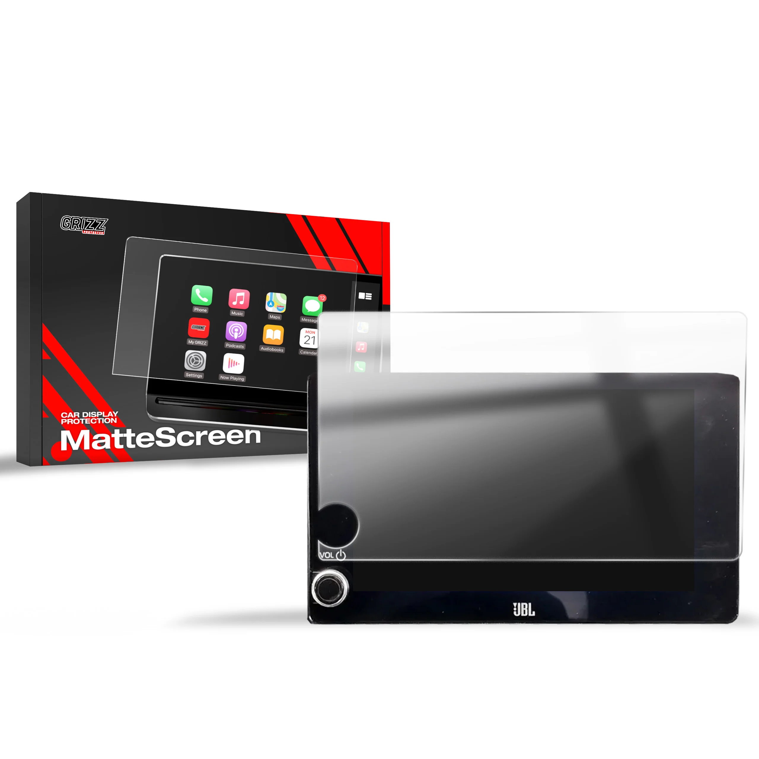 Displayschutzfolie für Toyota Hilux 8" (2024-2025) Anti-Fingerprint, Matt - Image 8