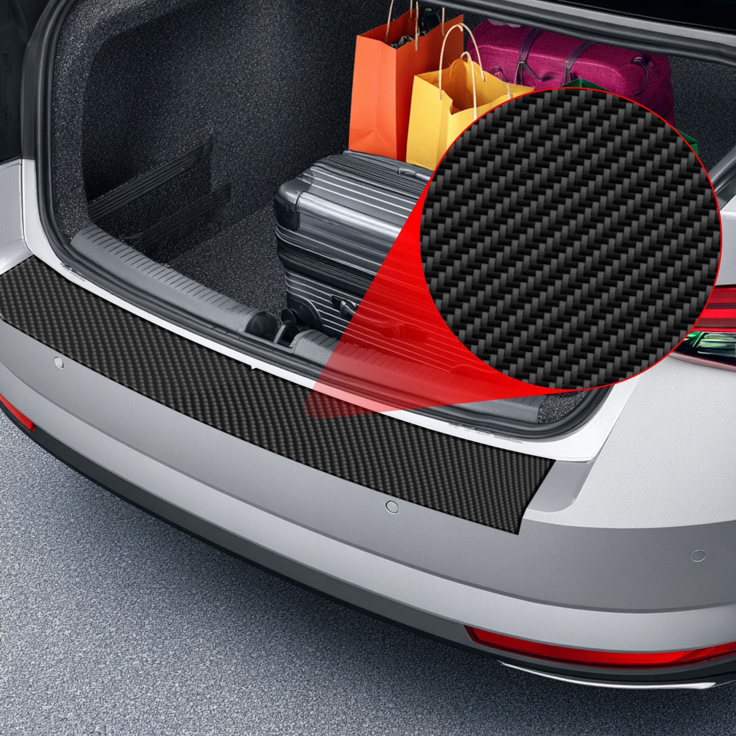 Kohlenstoff Schutzfolie für Ladekante - BYD Seal 05 Dm-i (2025) - Image 2