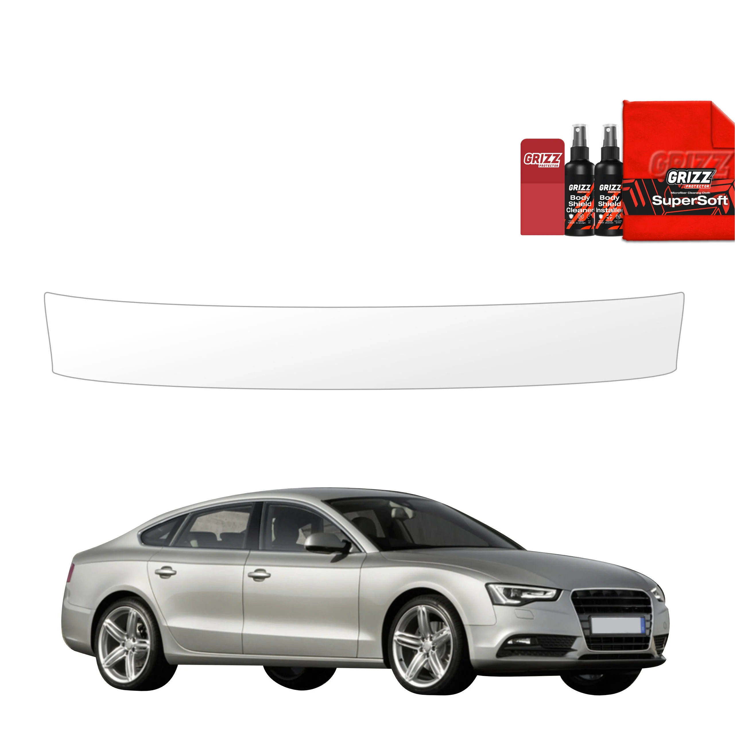 Schutzfolie für Ladekante - Audi A5 8T SUV 5D (2007-2016)