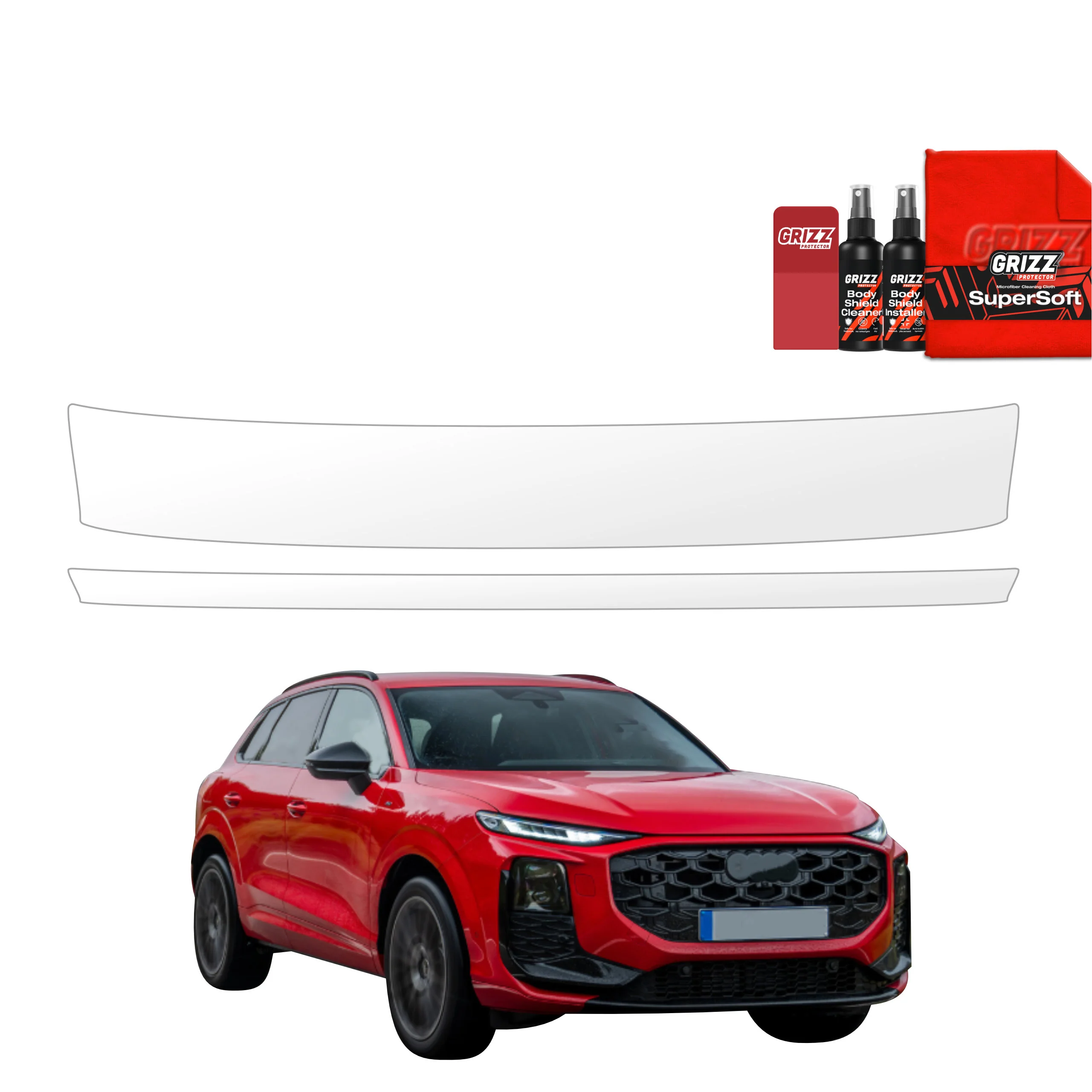 2in1 Schutzfolie für Ladekante - Audi Q3 (2025-2026)